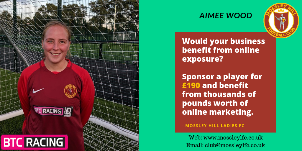 Aimee Wood Player Sponsor