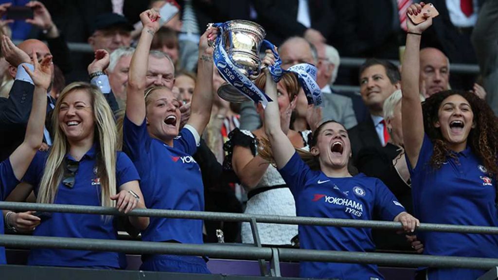Chelsea Ladies lift SSE Womens FA Cup 2017/18