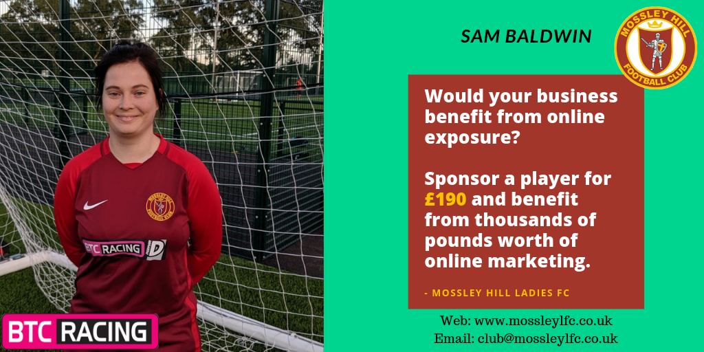 Sam Baldwin Player Sponsor
